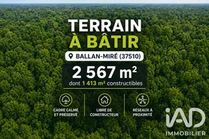 Building plot in Ballan-Miré (37510)