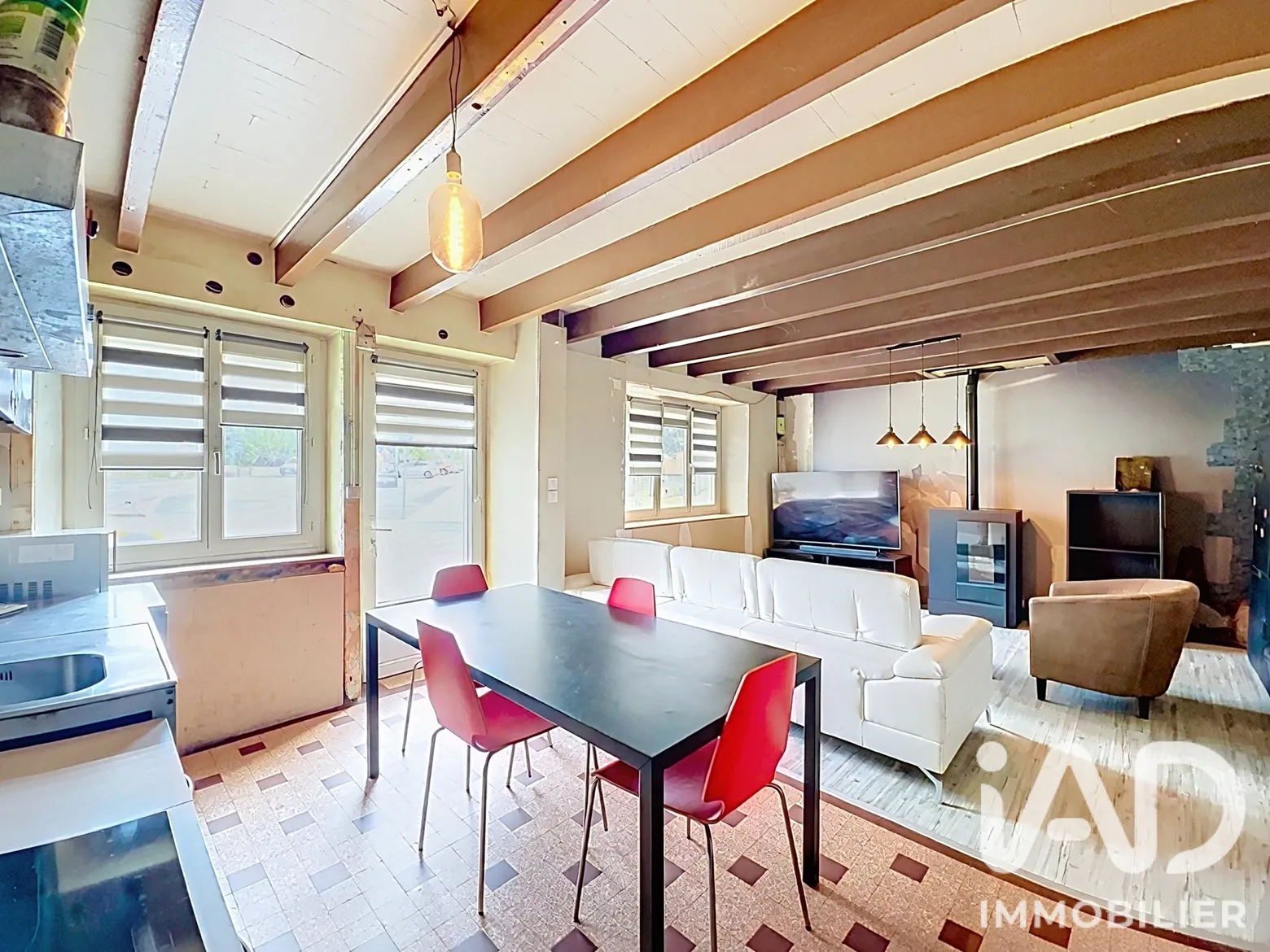 Vente maison à Guingamp (22200) : maison de ville 5 pièces 109 m² - 2094364 — 3