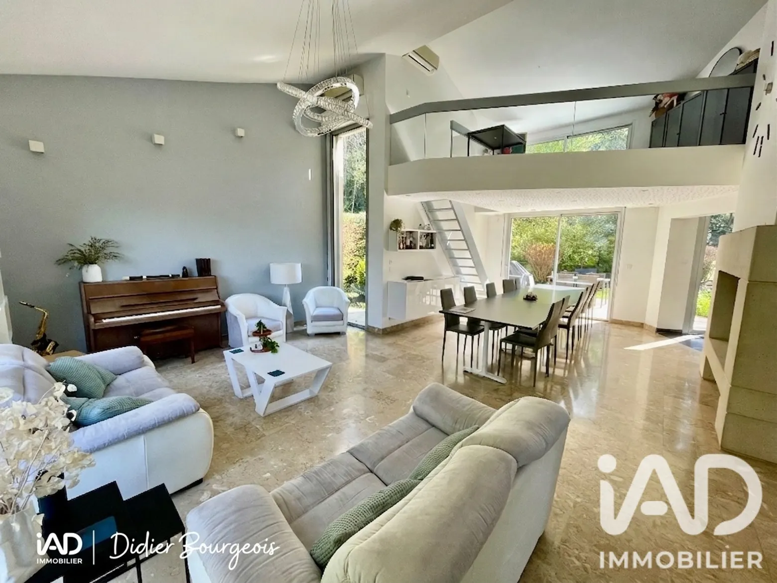 Vente maison à Loriol-sur-Drôme (26270) : maison d'architecte 7 pièces 169 m² - 2100308 — 3