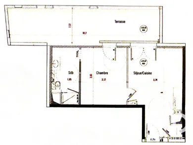 Apartment in Sérignan (34410)