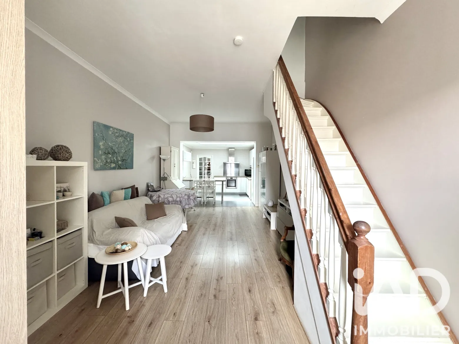 Vente maison à Mouvaux (59420) : maison de ville 4 pièces 96 m² - 2099295 — 2
