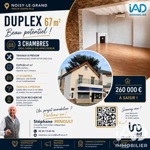 Duplex à Noisy-le-Grand (93160)