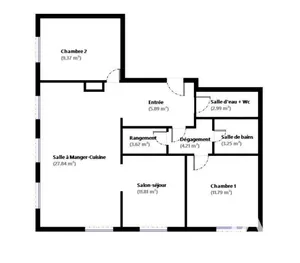 Apartment in Paris (75020)