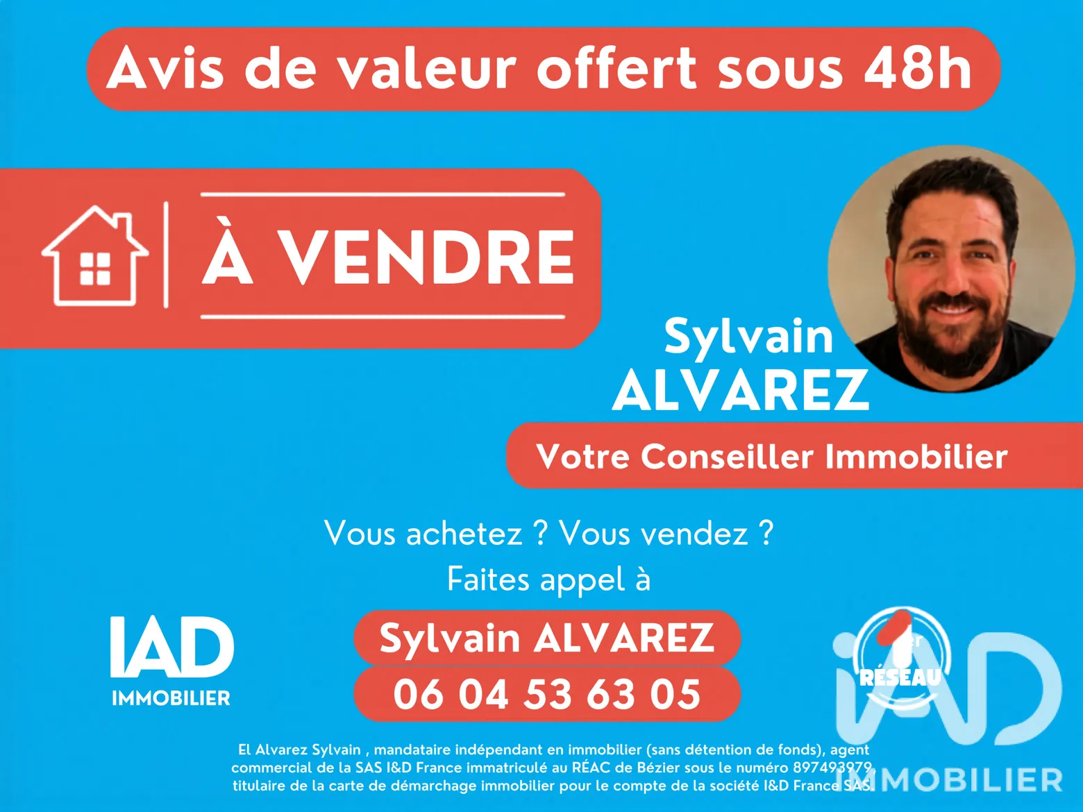 Vente maison à Murviel-lès-Béziers (34490) : maison 7 pièces 287 m² - 2099257 — 2
