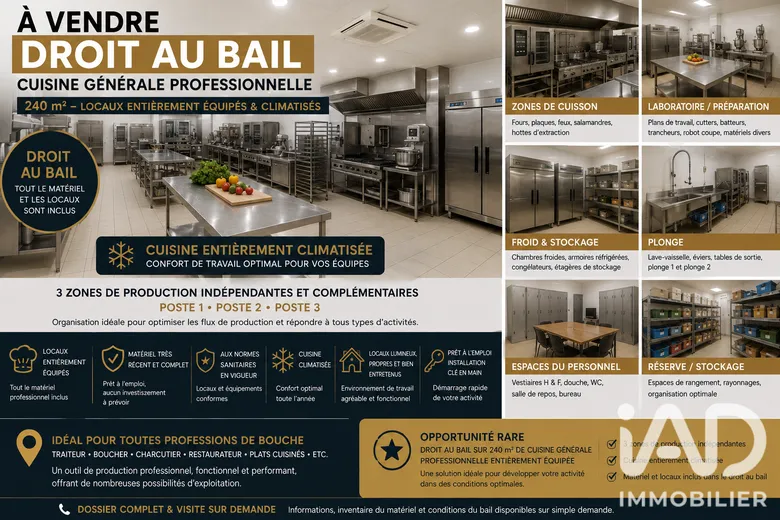 Local commercial 240 m² · à Castanet-Tolosan · 240 m² · 312 000 €