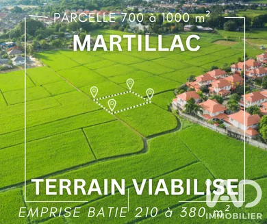 Terrain à Martillac (33650)