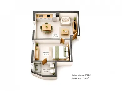 Appartement à Paris (75013)