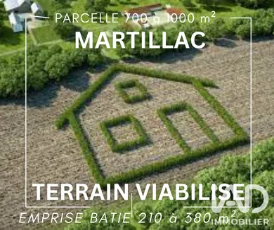 Terrain à Martillac (33650)