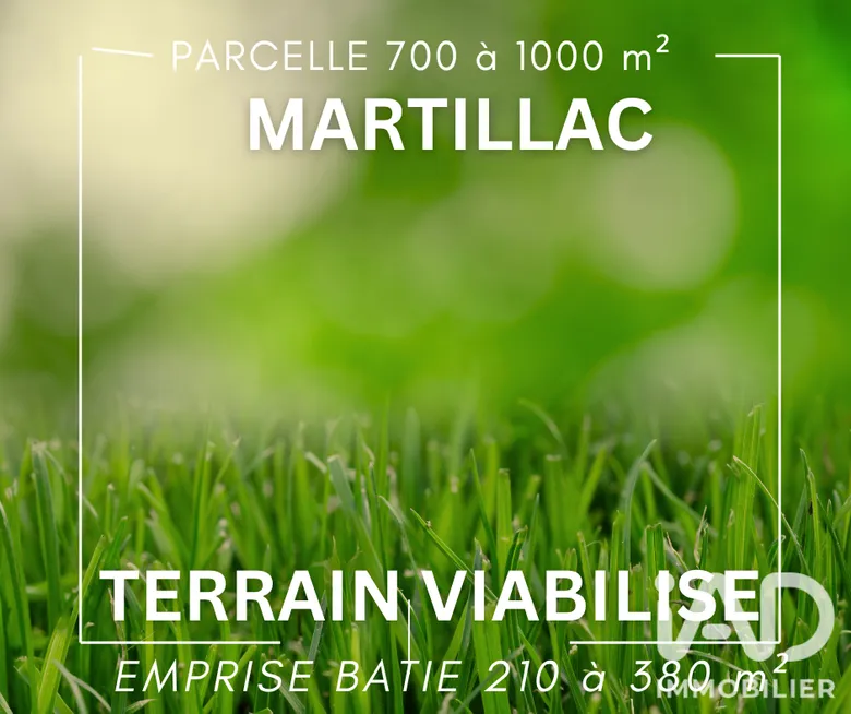 Terrain à Martillac (33650) · 196 850 €