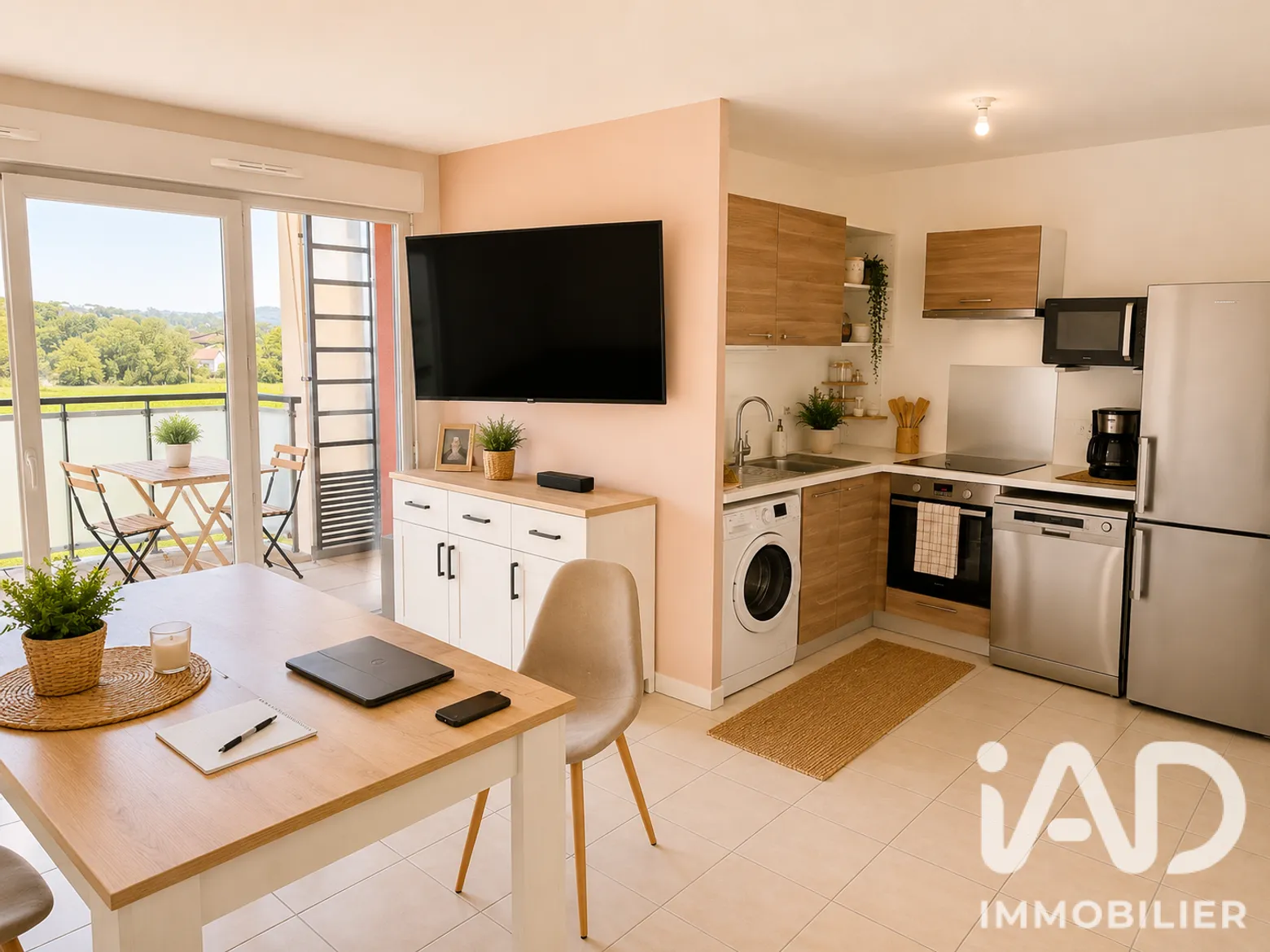 Vente appartement à L'Isle-d'Abeau (38080) : appartement 3 pièces 61 m² - 2099689 — 3