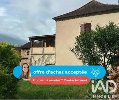 Maison de village à Saint-Jean-Lespinasse (46400)