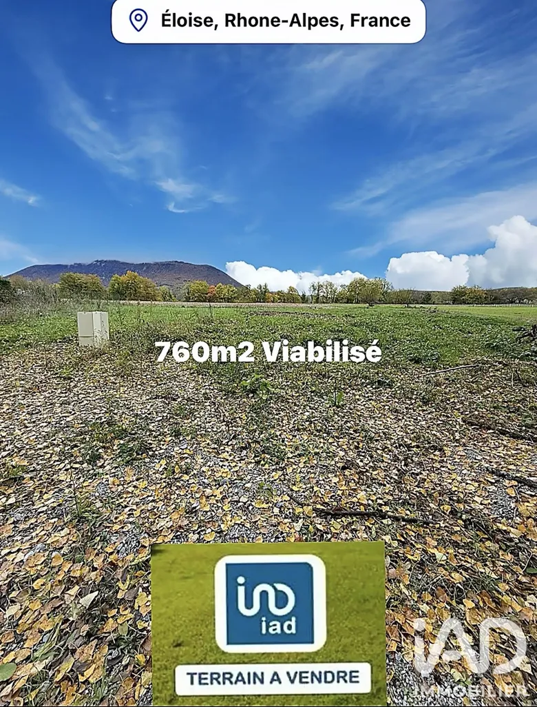 Terrain 140 m² · à Bâtir À Éloise · 140 m² · 160 000 €