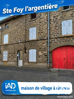 Maison de village à Sainte-Foy-l'Argentière (69610)