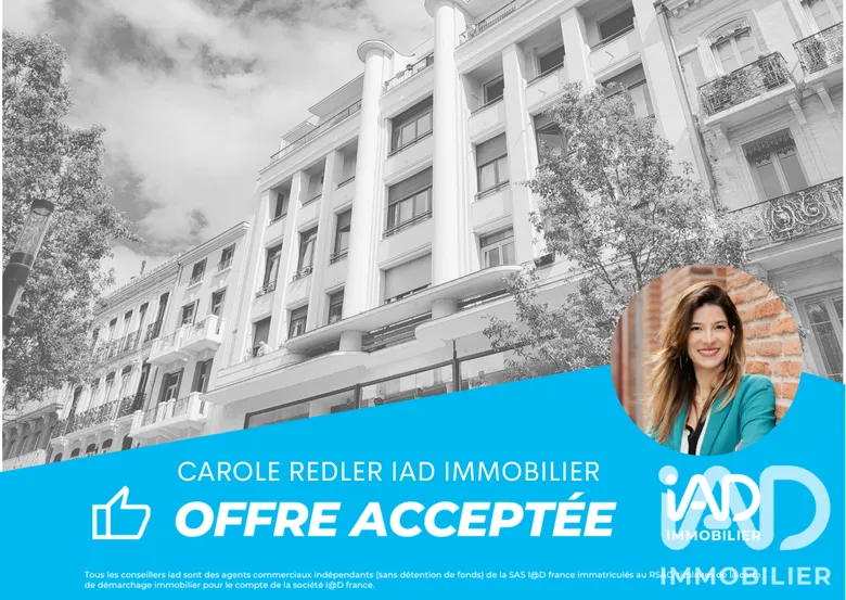 Appartement 3 pièces 42 m² · à Toulouse · 42,3 m² · 220 000 €