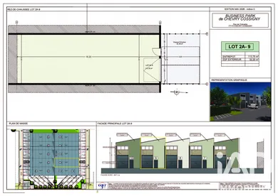 Commercial walls in Chevry-Cossigny (77173)
