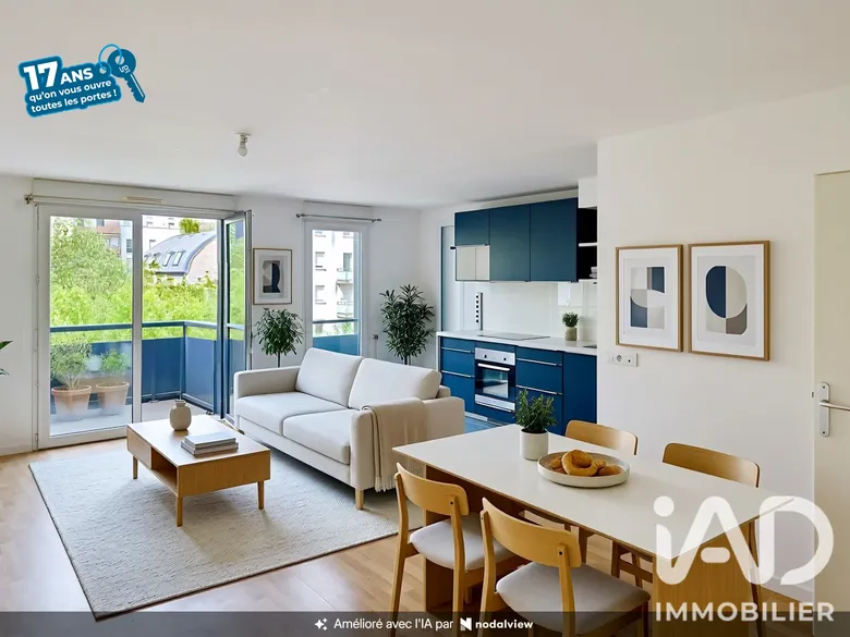 Appartement 2 pièces 36 m² · à L'Île-Saint-Denis · 36,3 m² · 145 000 €