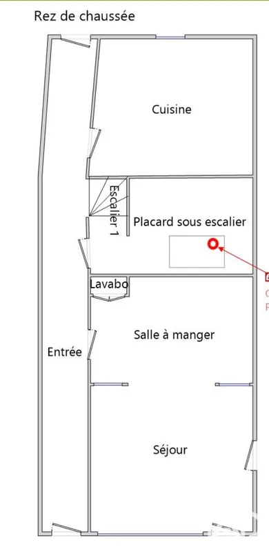 Maison de village à Sainte-Colombe-sur-l'Hers (11230)