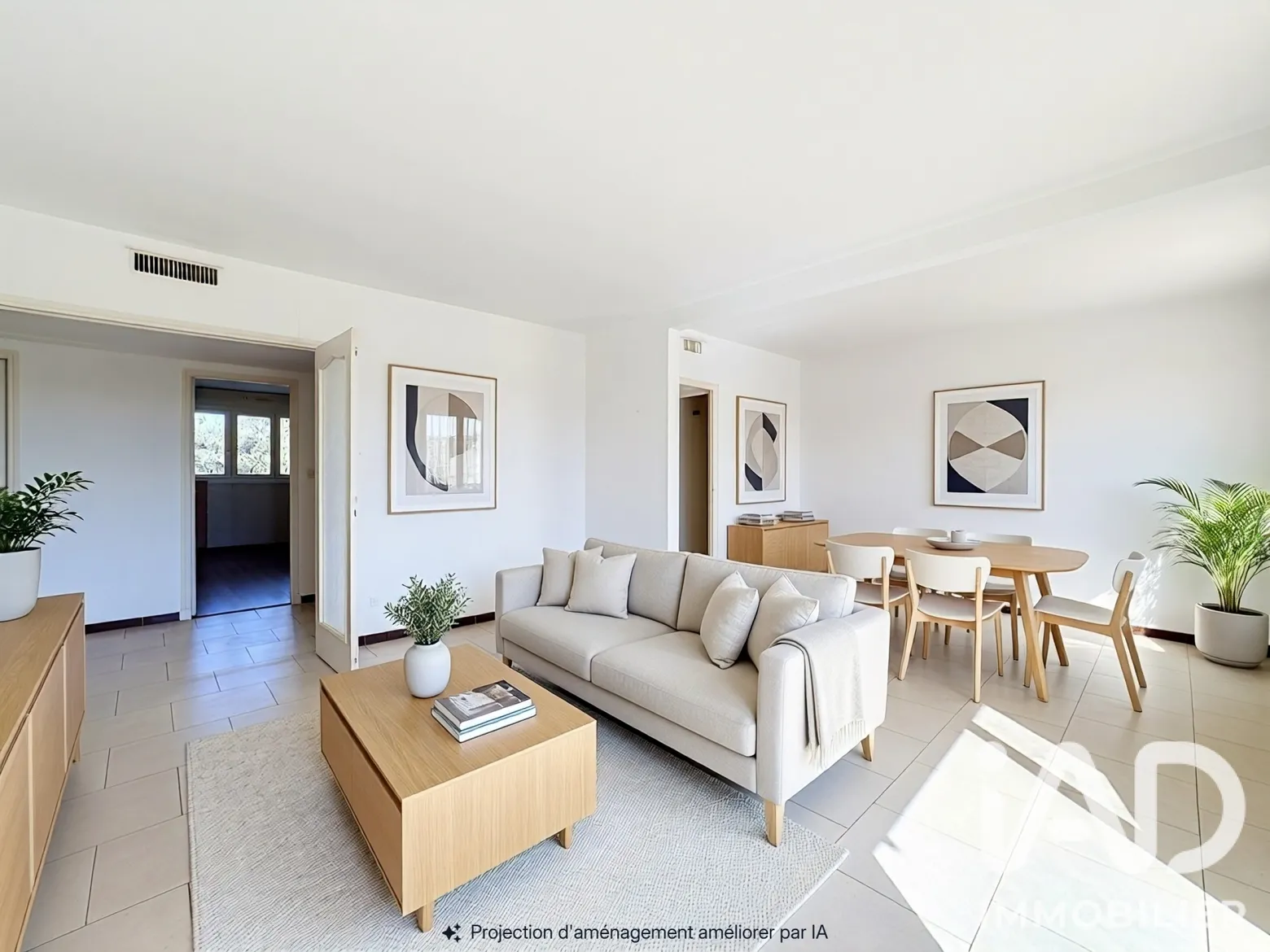 Vente appartement à Antibes (06600) : appartement 3 pièces 80 m² - 2102471 — 3