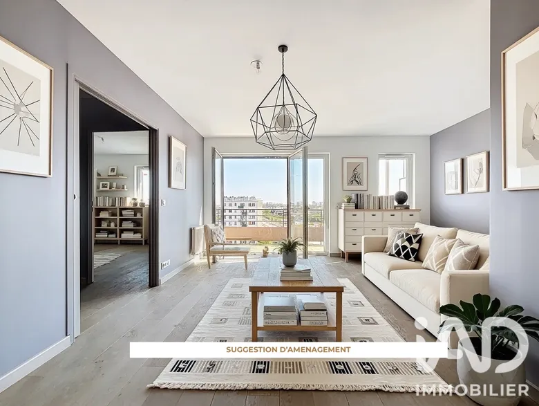 Appartement 3 pièces 57 m² · à Montreuil · 57,3 m² · 285 000 €