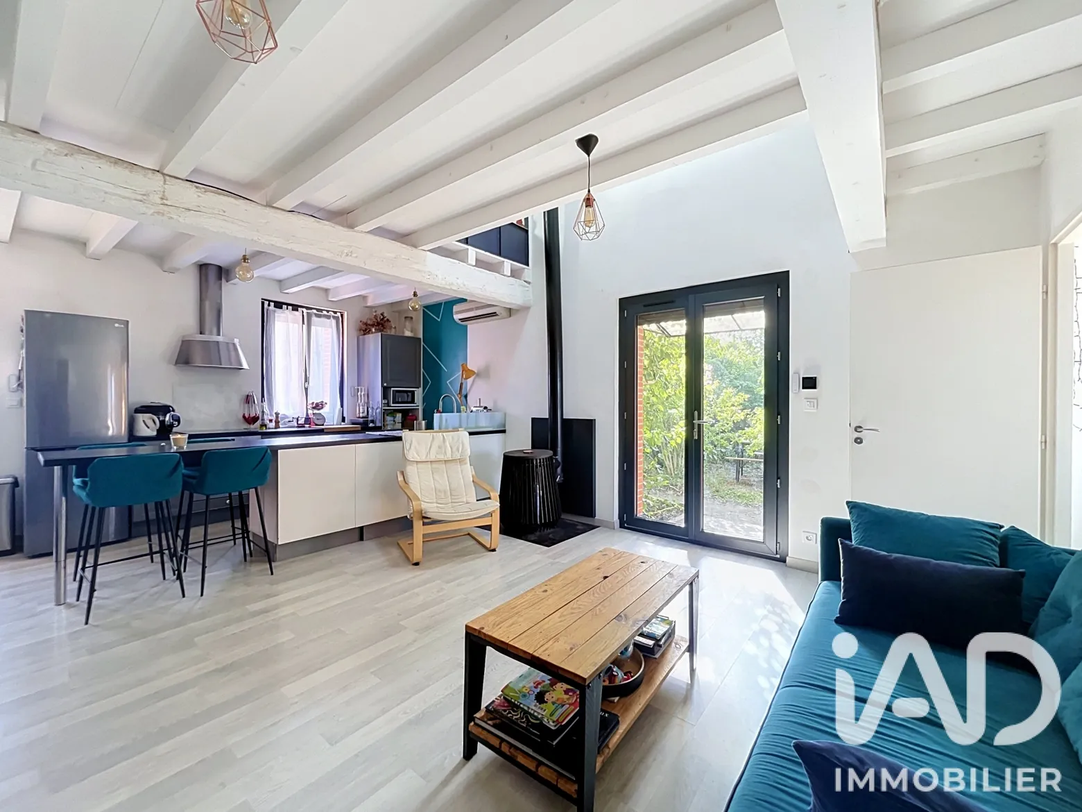 Vente maison à Baziège (31450) : maison de village 4 pièces 73 m² - 2099233 — 3