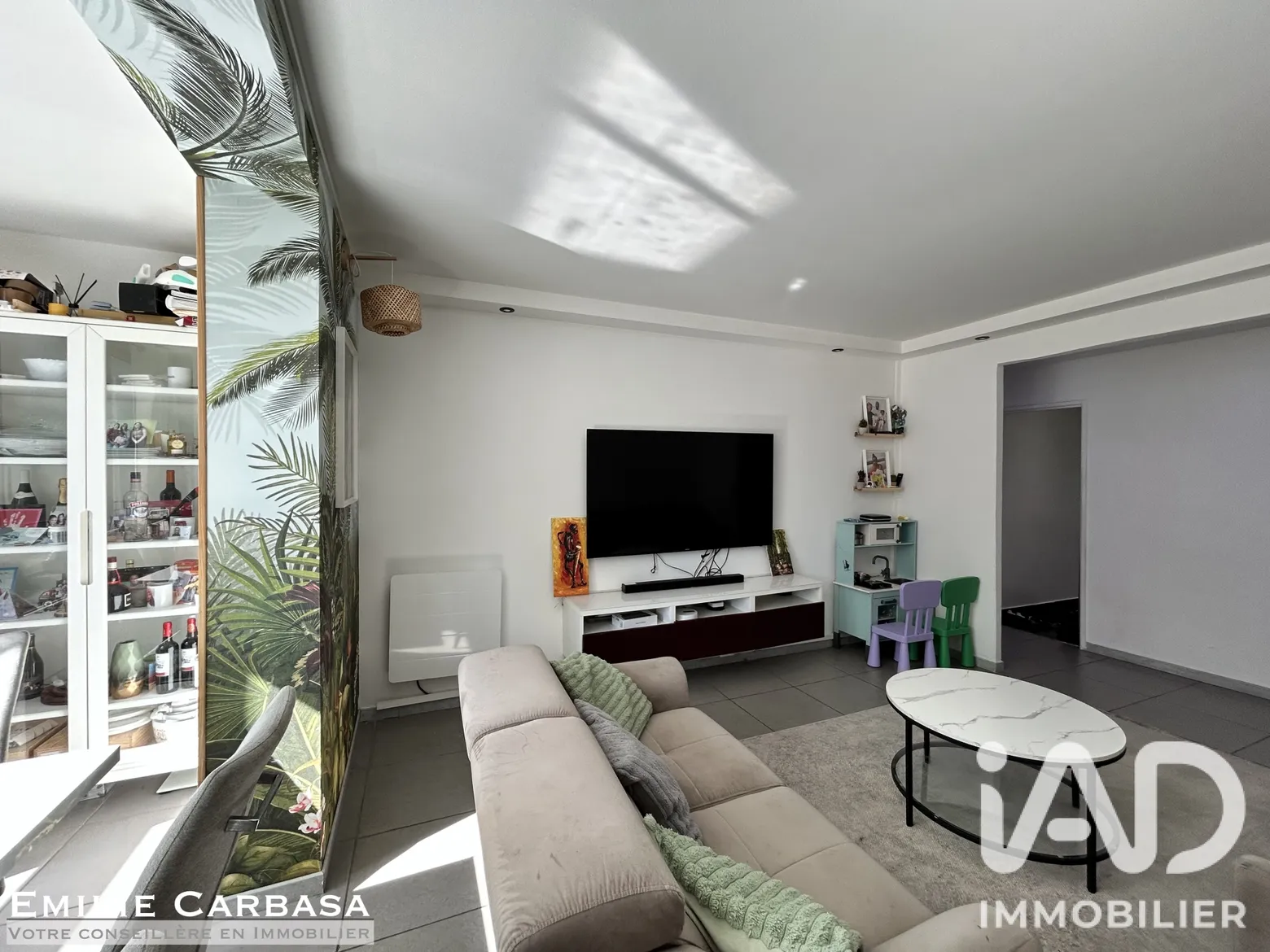 Vente appartement à Villeneuve-le-Roi (94290) : appartement 3 pièces 62 m² - 2103159 — 2