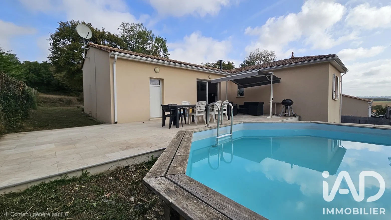 Vente maison à Champniers (16430) : maison traditionnelle 4 pièces 85 m² - 2104959 — 2