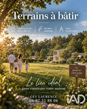 Terrain à bâtir à Martillac (33650)