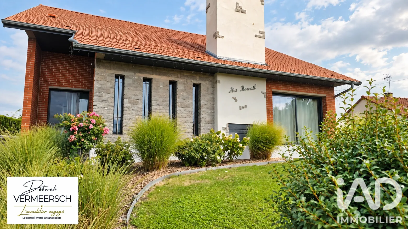 Vente maison à Aubers (59249) : maison d'architecte 5 pièces 145 m² - 2102313 — 2