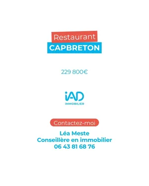 Restaurant in Capbreton (40130)