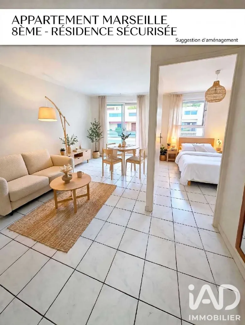 Appartement 2 pièces 34 m² · à Marseille · 34 m² · 150 000 €