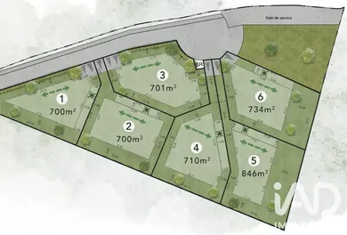 Building plot in Tresques (30330)