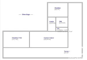 Appartement à Choisy-le-Roi (94600)