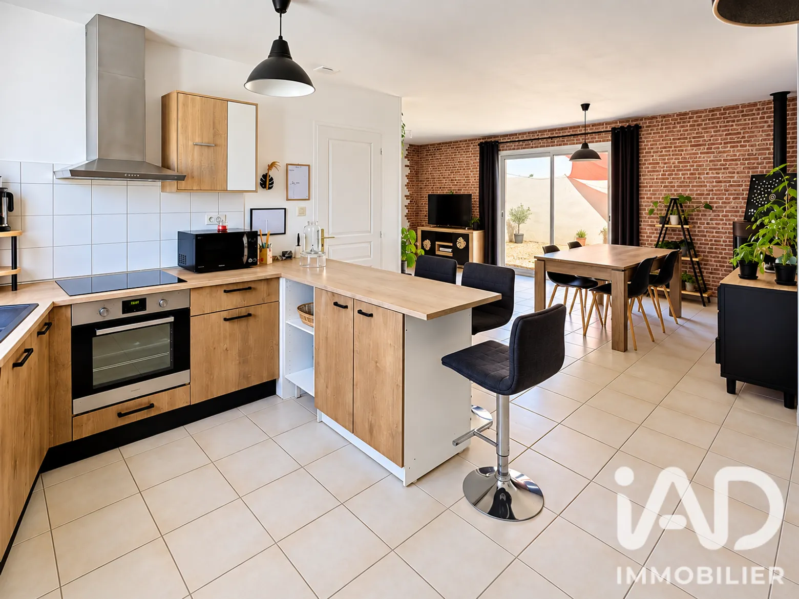 Vente maison à Le Gué-d'Alleré (17540) : maison traditionnelle 4 pièces 78 m² - 2105692 — 2