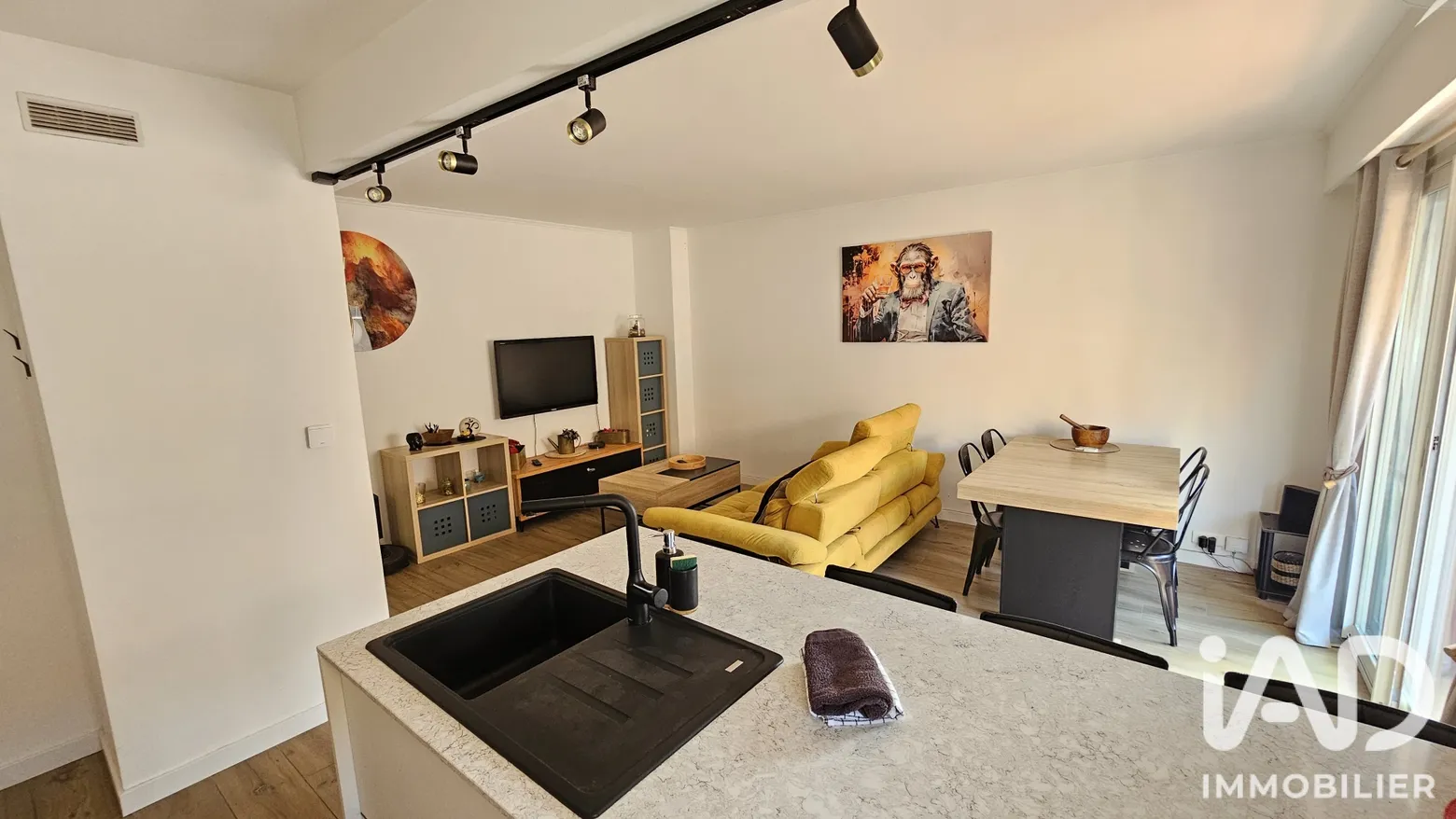 Vente appartement à Cagnes-sur-Mer (06800) : appartement 3 pièces 65 m² - 2104978 — 3