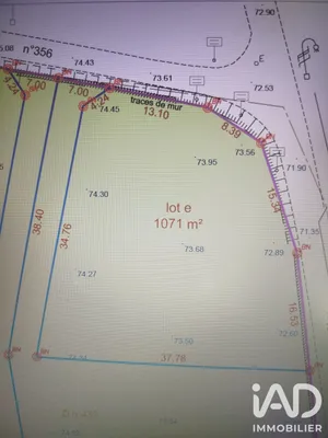 Building plot in Chinon (37500)