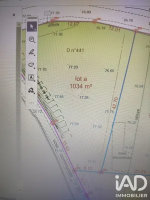 Building plot in Chinon (37500)