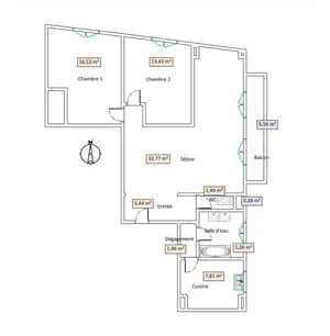 Appartement à Ville-d'Avray (92410)