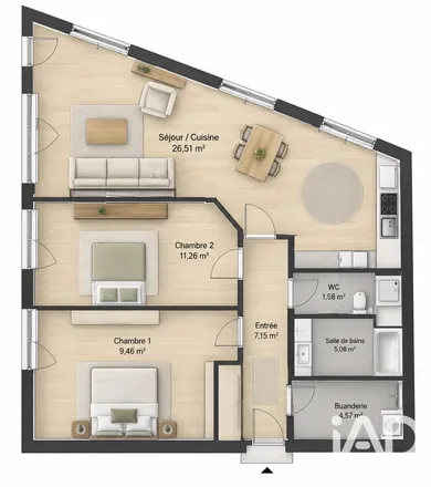 Appartement à Chantepie (35135)