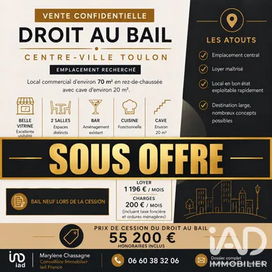 Droit au bail à Toulon (83000)