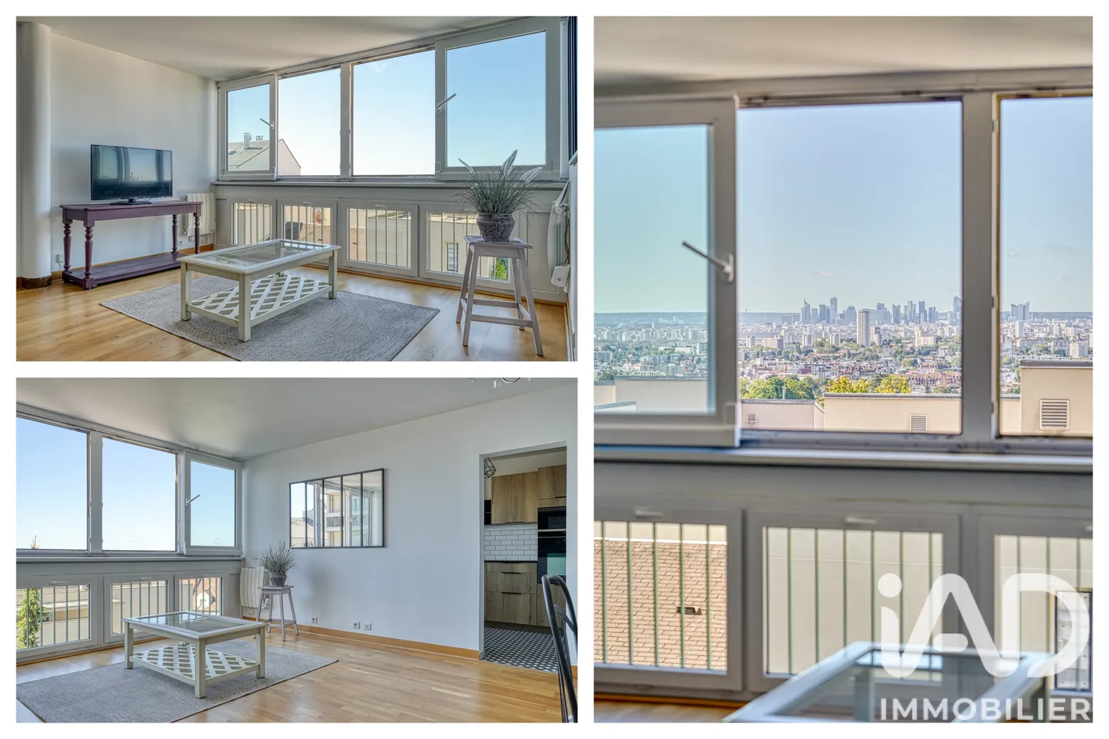 Vente appartement à Montmorency (95160) : appartement 4 pièces 73 m² - 2106311 — 2