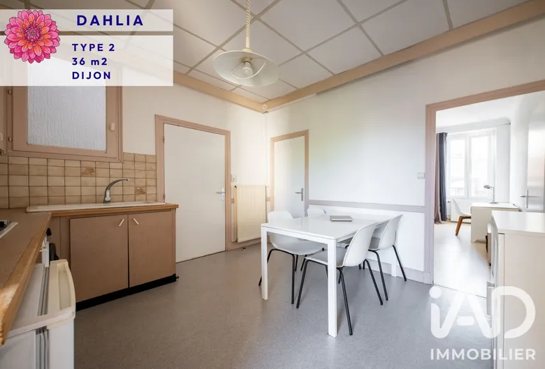 Appartement 2 pièces 36 m² · à Dijon · 36,3 m² · 95 000 €