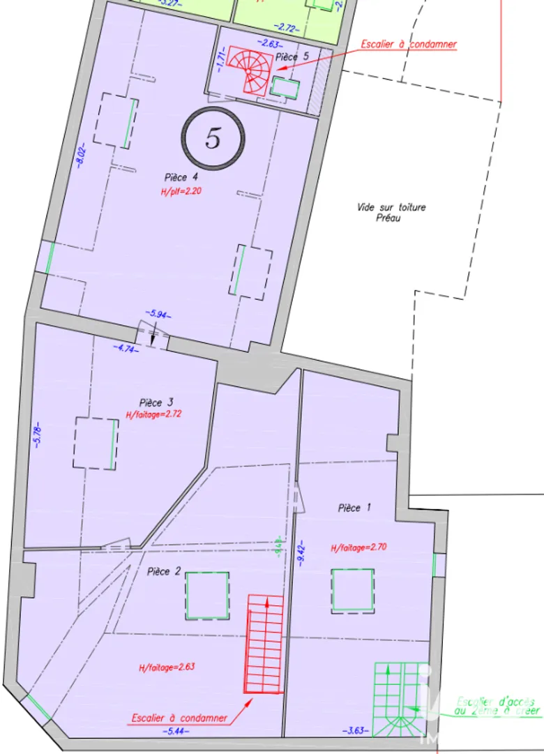 Appartement 6 pièces 90 m² · à Fontainebleau · 90,3 m² · 234 000 €