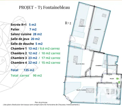 Appartement à Fontainebleau (77300)