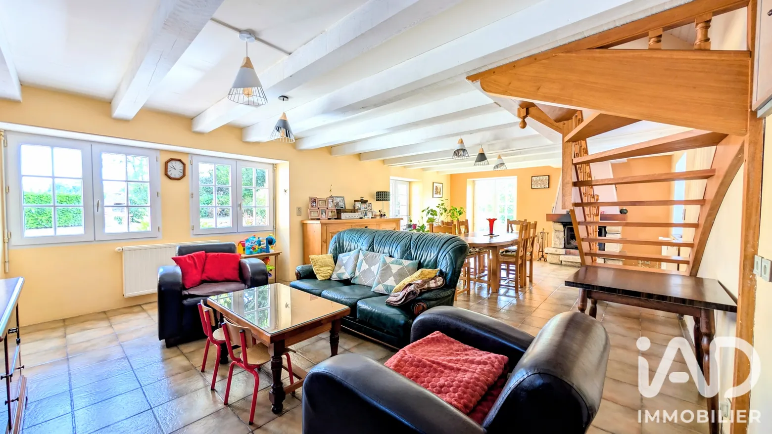 Vente maison à Saint-Thuriau (56300) : maison 7 pièces 128 m² - 2104987 — 2