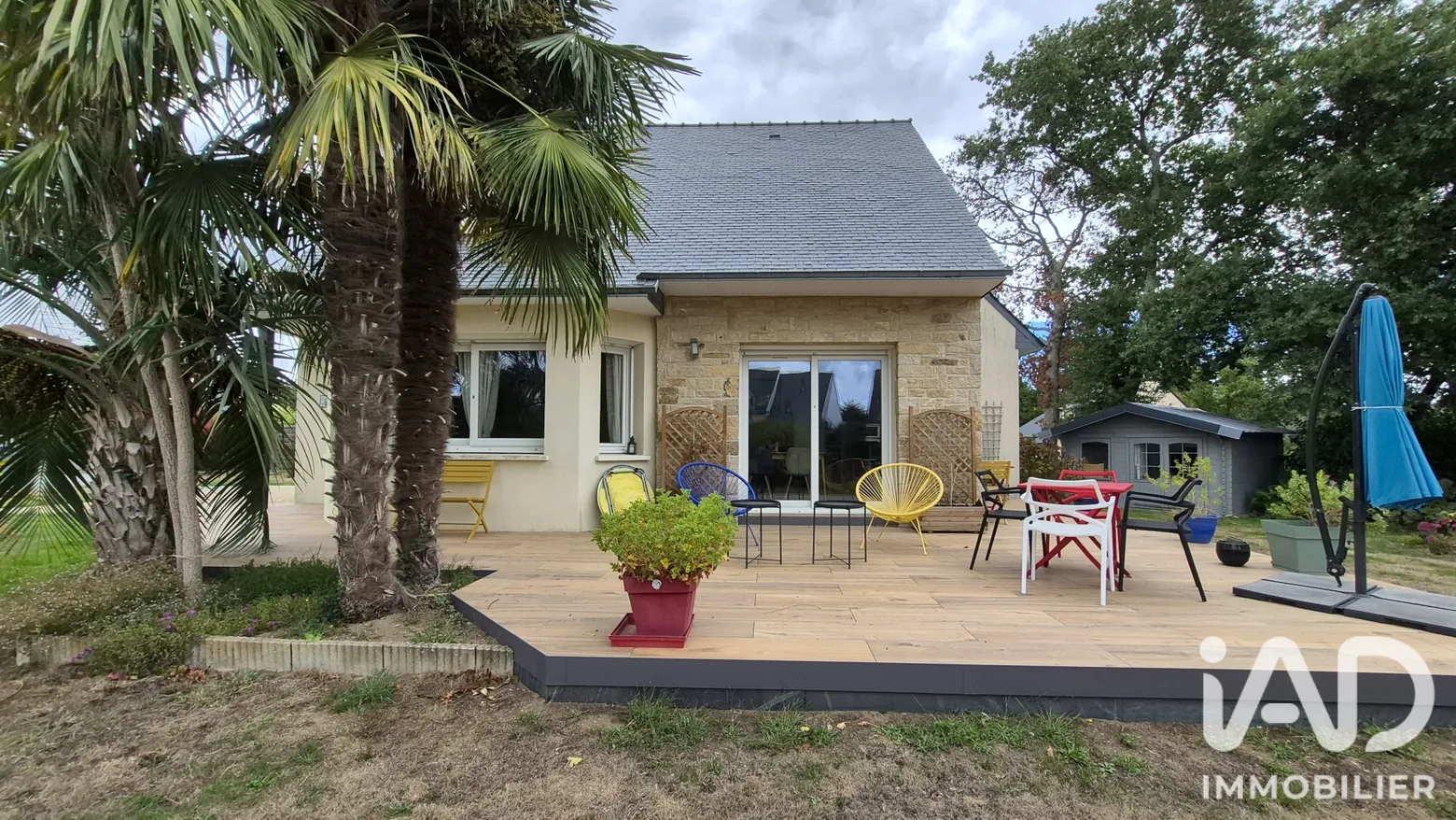Vente maison à Pluneret (56400) : maison traditionnelle 5 pièces 105 m² - 2108132 — 2