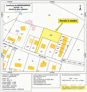 Building plot in Quincampoix (76230)