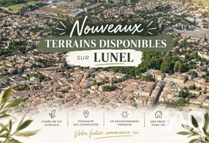Terrain à bâtir à Lunel (34400)
