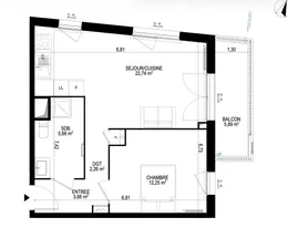 Appartement à Monteux (84170)