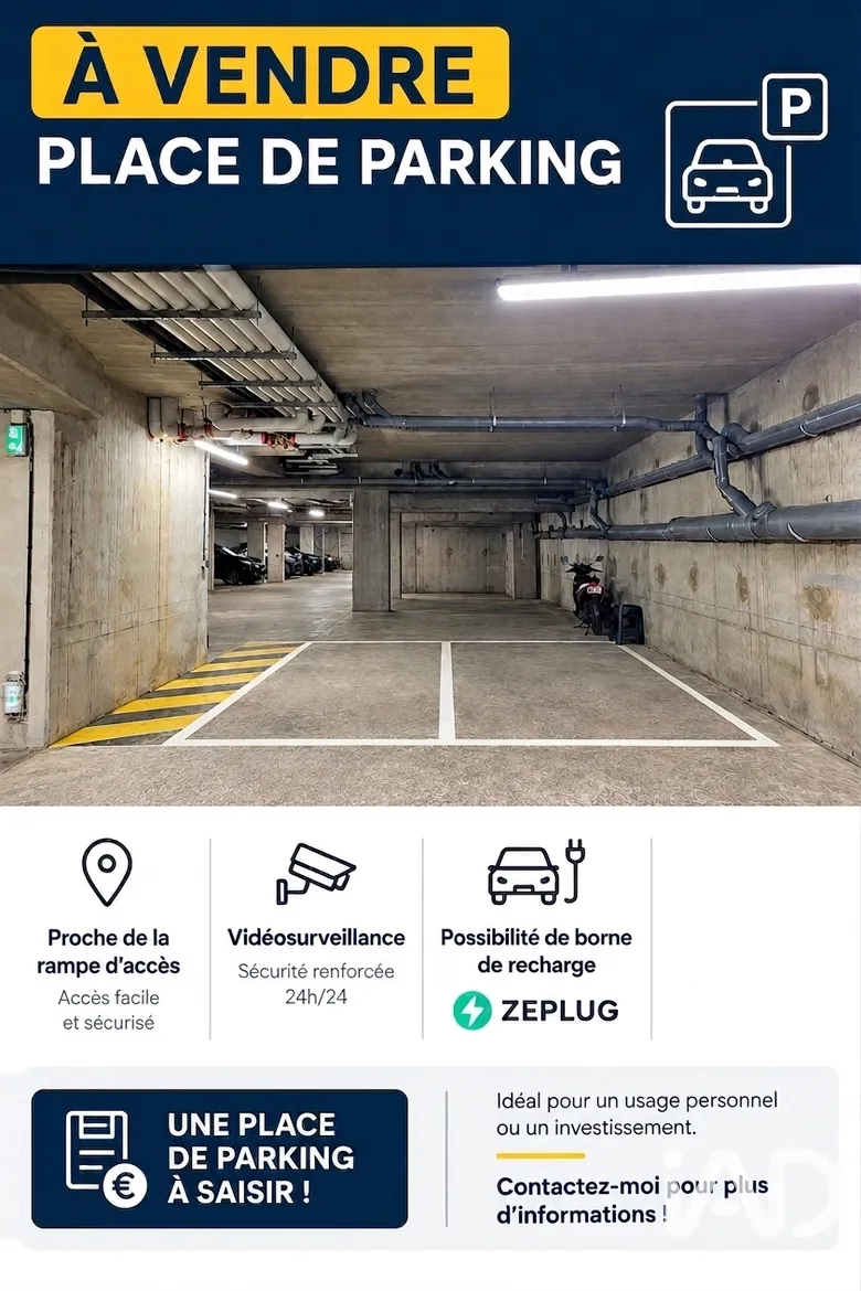 Parking 13 m² · à Gennevilliers · 13 m² · 19 900 €