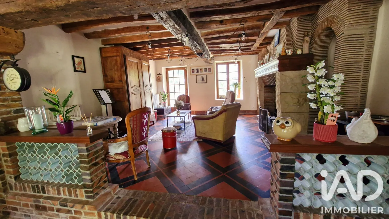 Vente maison à Maintenon (28130) : longère 7 pièces 163 m² - 2107884 — 3